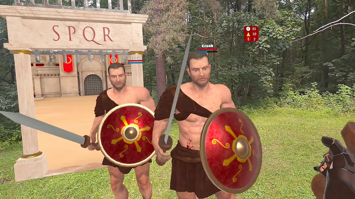 Meta Quest 游戏《角斗士之战：混合现实格斗》Gladiator Battle: Mixed Reality Fight