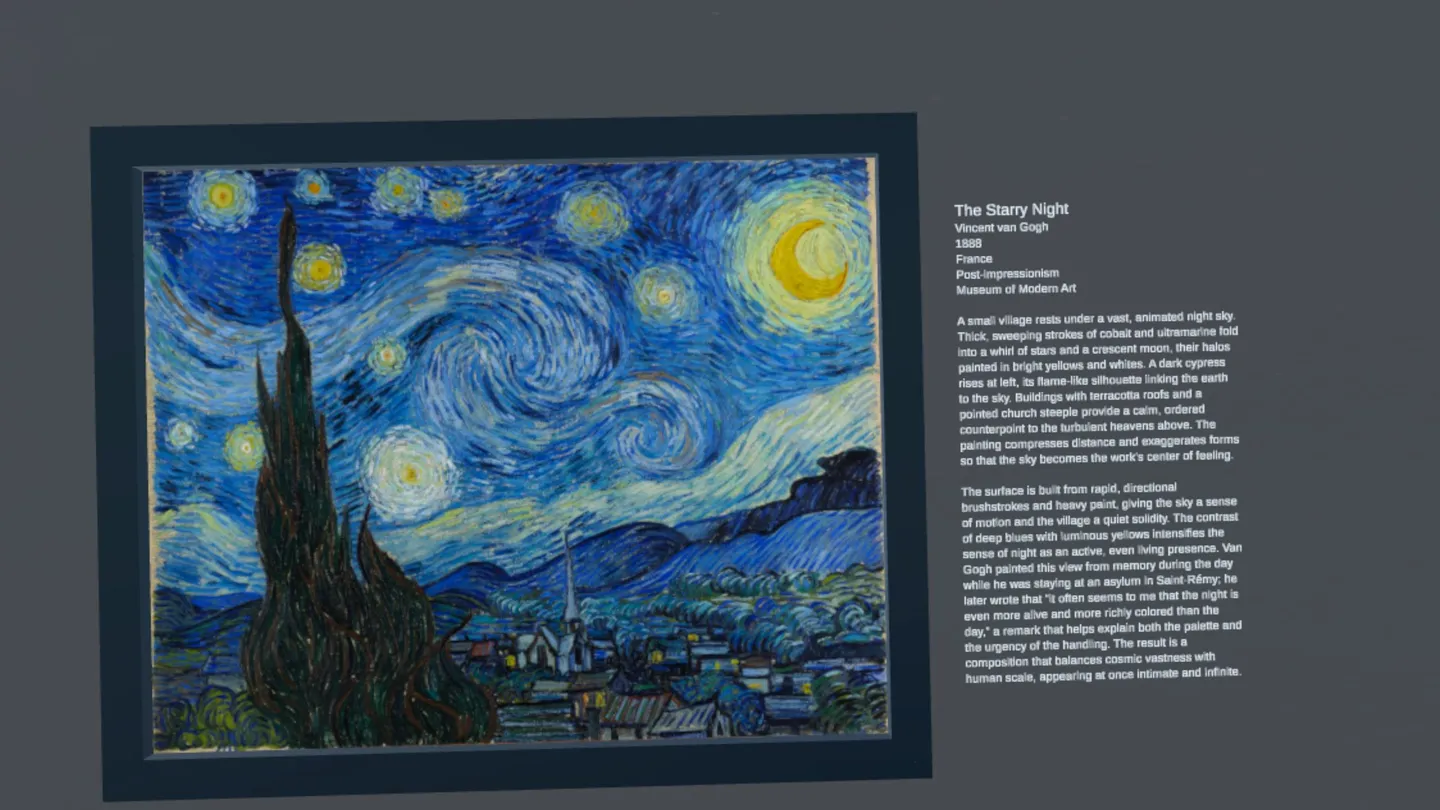 Meta Quest 游戏《艺术探索VR》ArtQuest VR