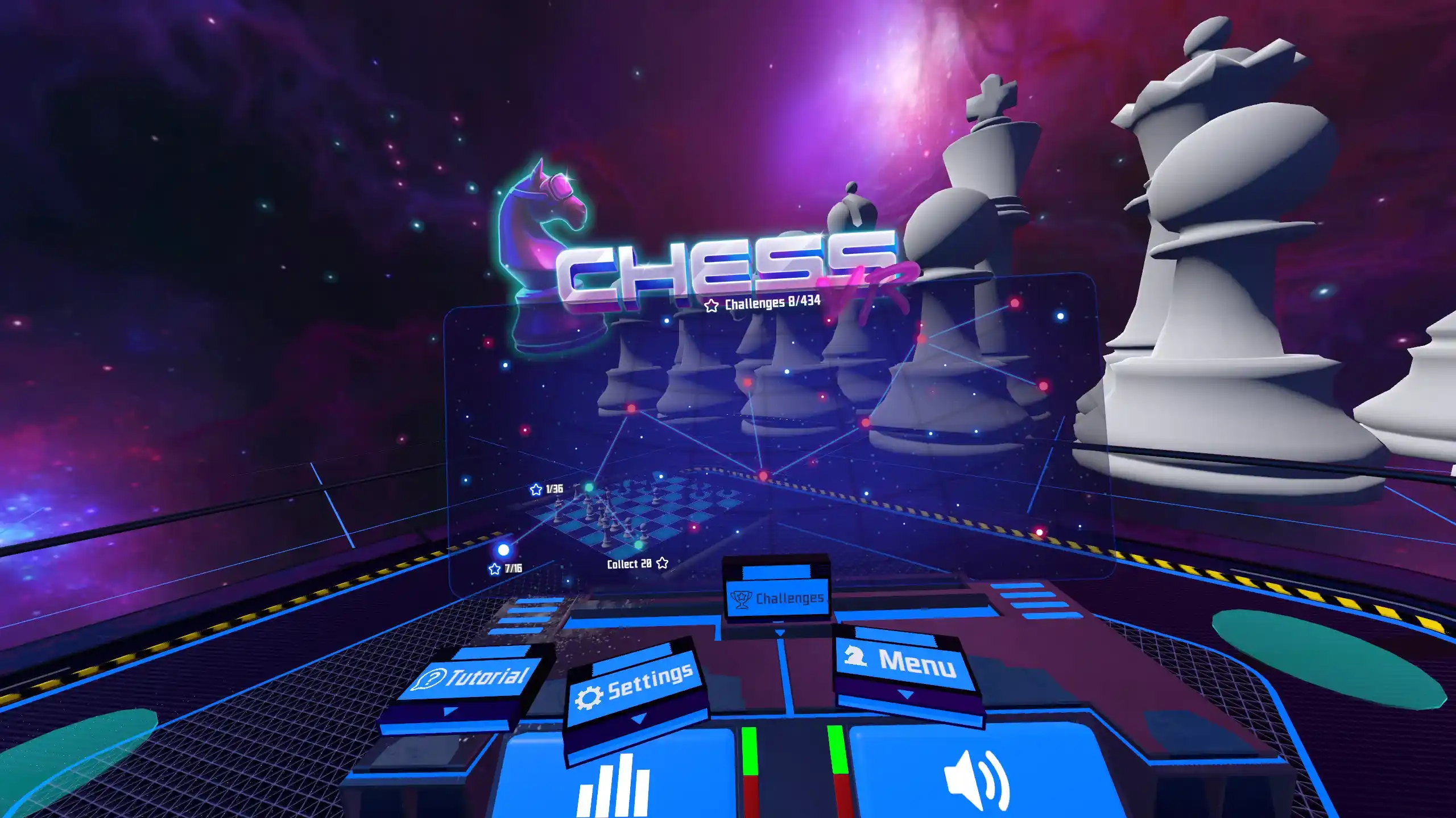 Meta Quest 游戏《霓虹棋》Chess