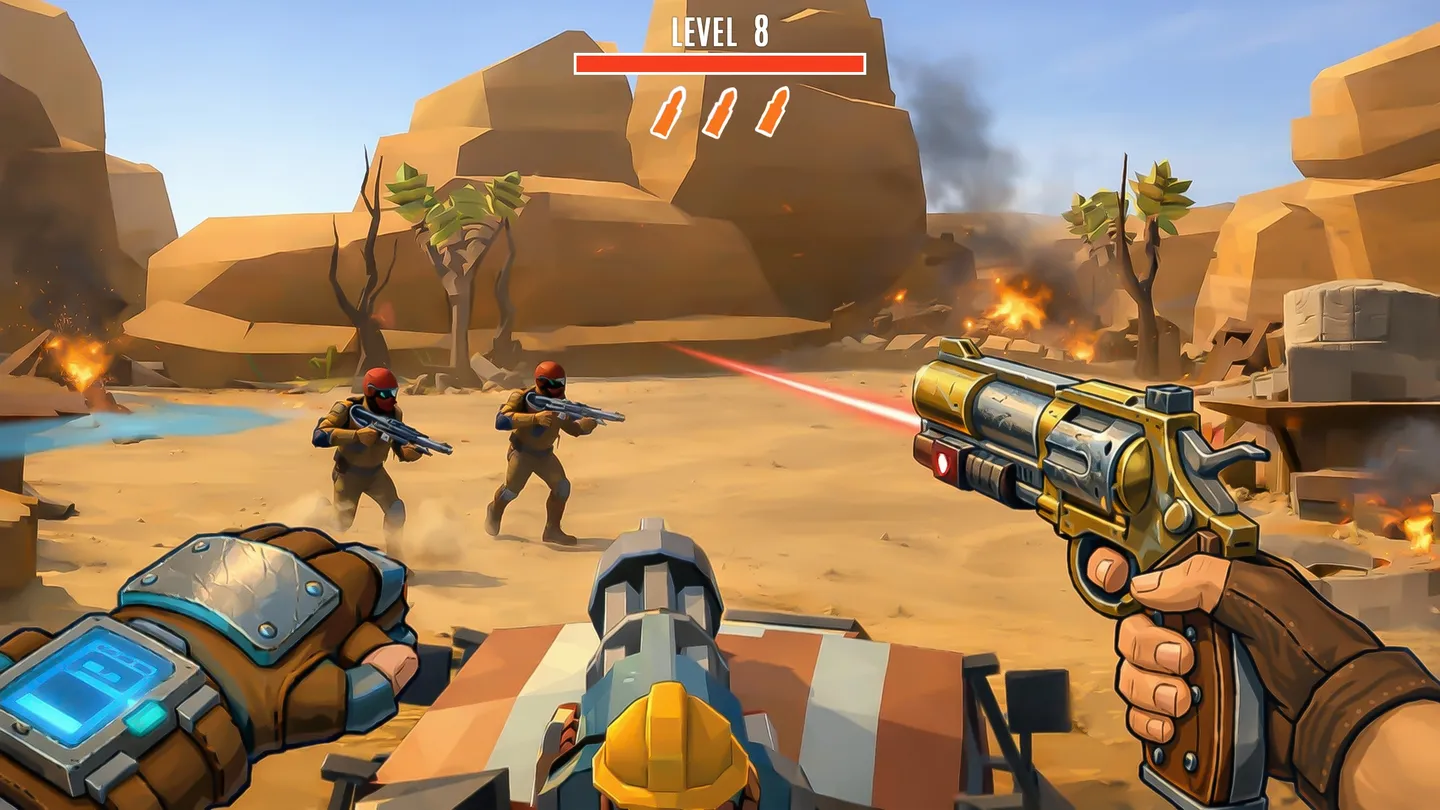 Meta Quest 游戏《VR突击队：街机射击游戏》VR Commando: Arcade Shooter