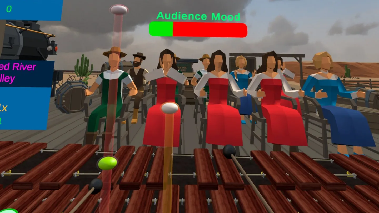 Meta Quest 游戏《马林巴 VR 凯德》Marimba VRCade