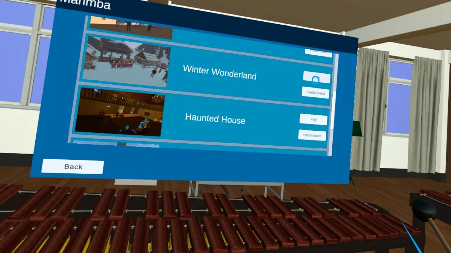 Meta Quest 游戏《马林巴 VR 凯德》Marimba VRCade