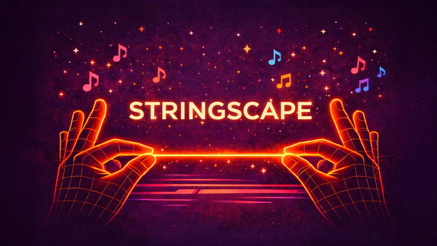Meta Quest 游戏《声音形状》Stringscape