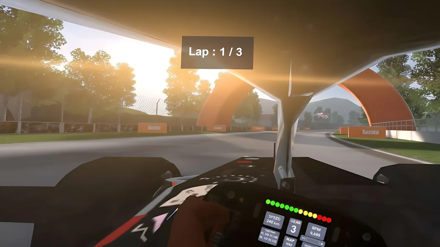Meta Quest 游戏《超级F1》Hyper F1
