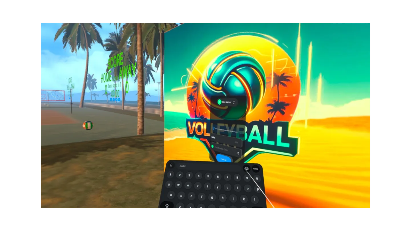 Meta Quest 游戏《排球VR》Volleyball VR ( Alpha Early Access)