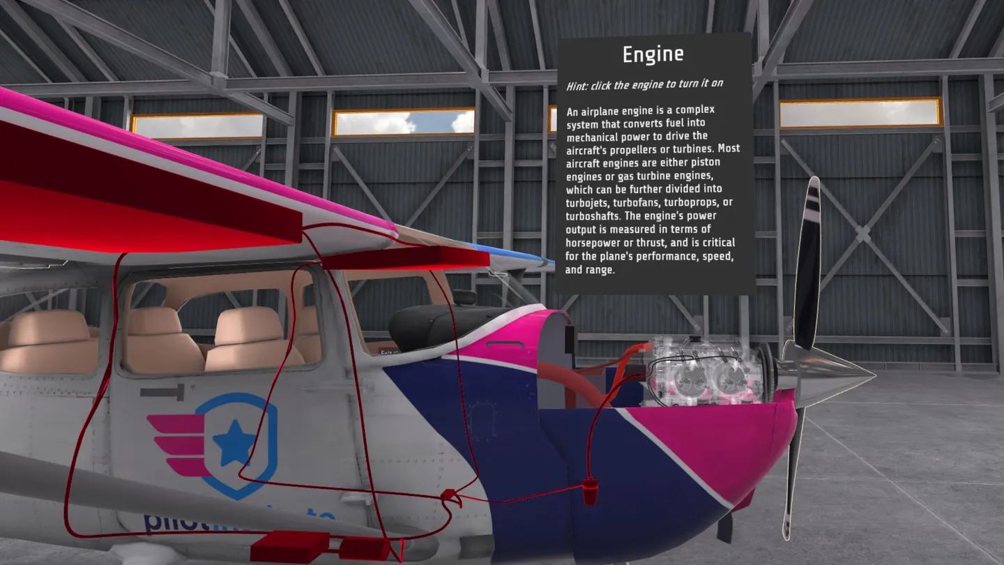 Meta Quest 游戏《飞机飞行员训练模拟器》Airplane Pilot Training Simulator