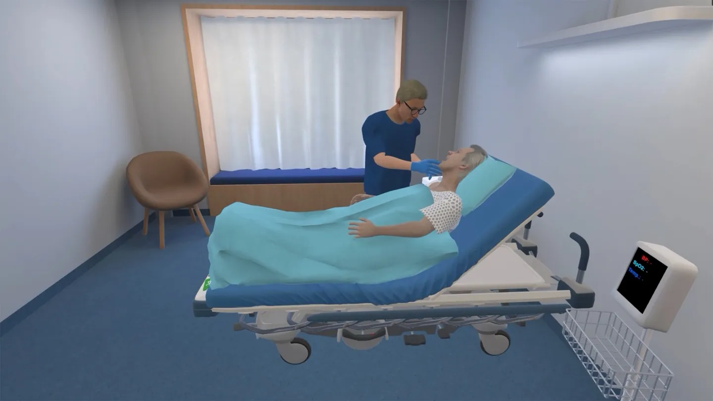 Meta Quest 游戏《VR 护士模拟器》VR Nurse Sim by Simlogic