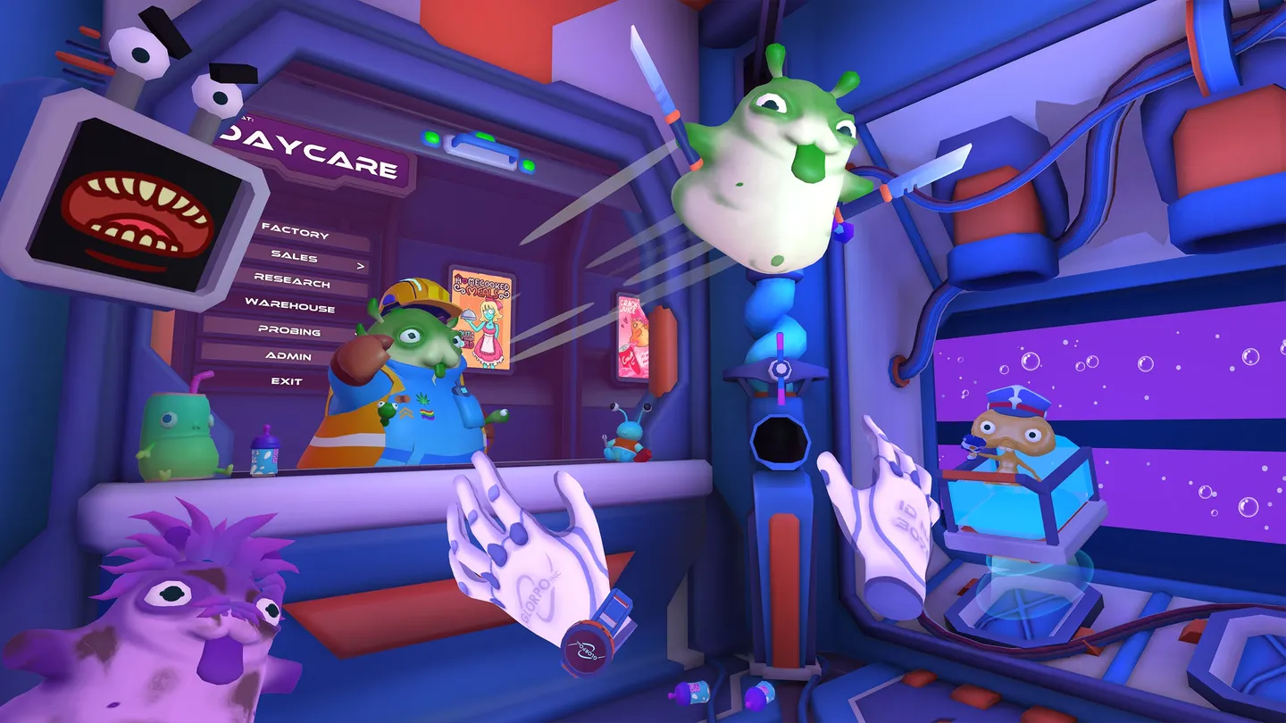 Meta Quest 游戏《空间控制》Space Control