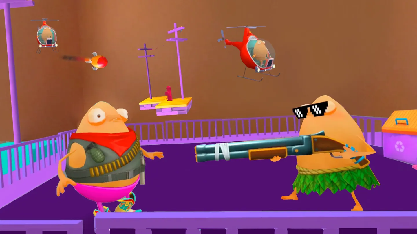 Meta Quest 游戏《蛋形幻境》EGGSCAPE