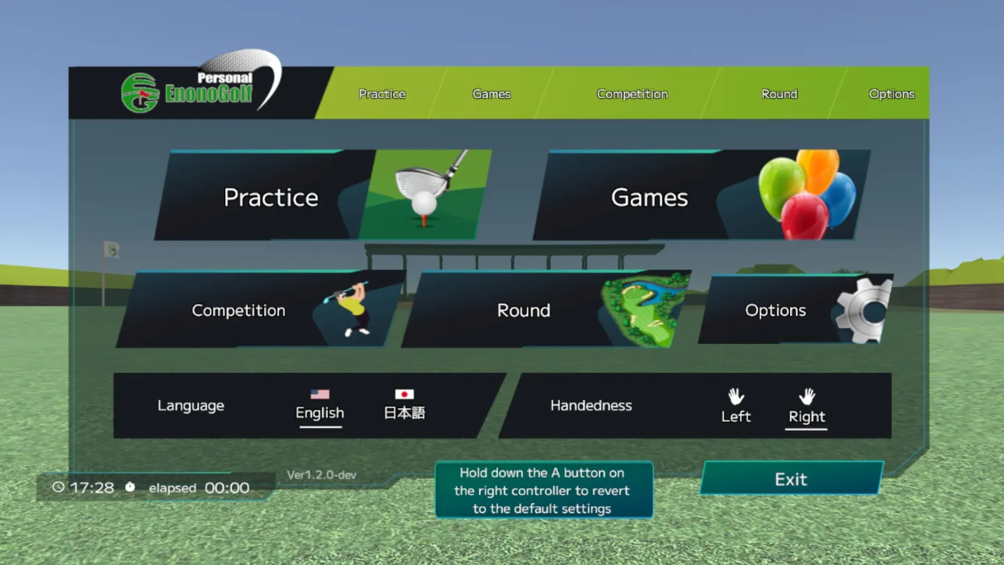 Meta Quest 游戏《埃博尼高尔夫》EnonoGolf Personal
