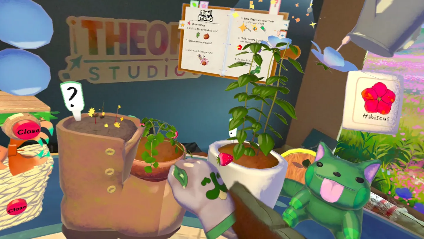 Meta Quest 游戏《与朋友一起打理花园 - 花园模拟》Tend with Friends - Garden Sim