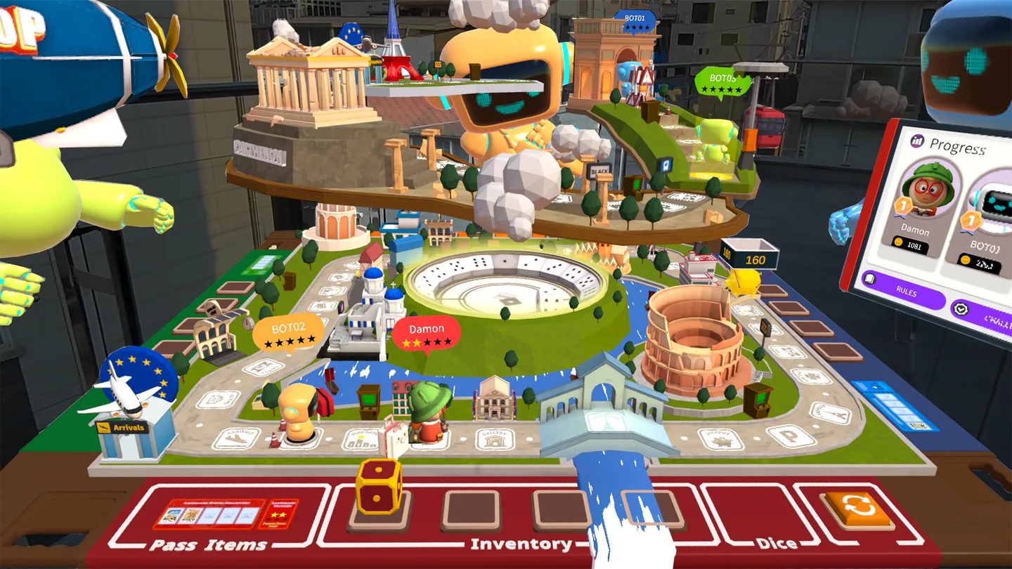 Meta Quest 游戏《旅行先生》MR. TRAVELER