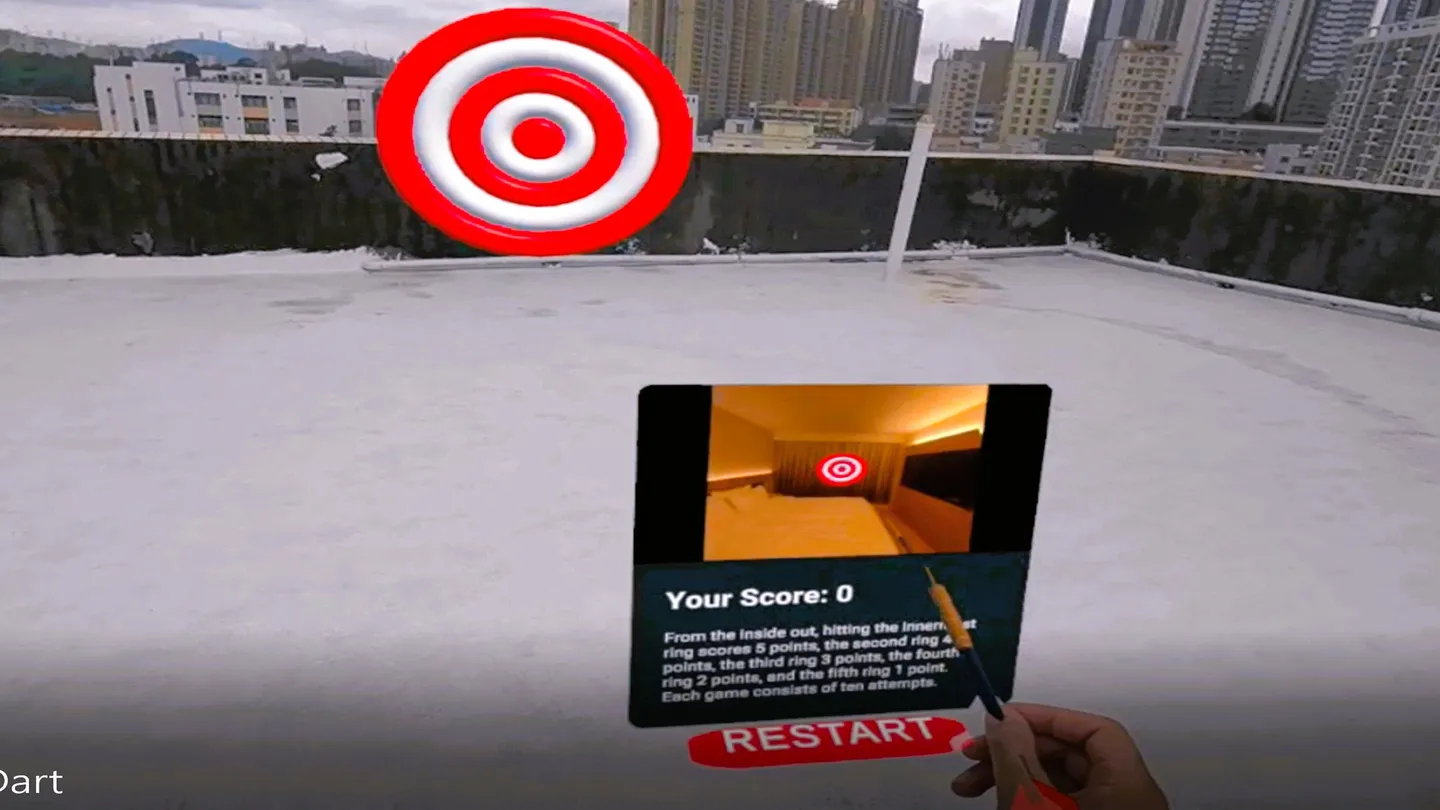 Meta Quest 游戏《标靶》MRDart