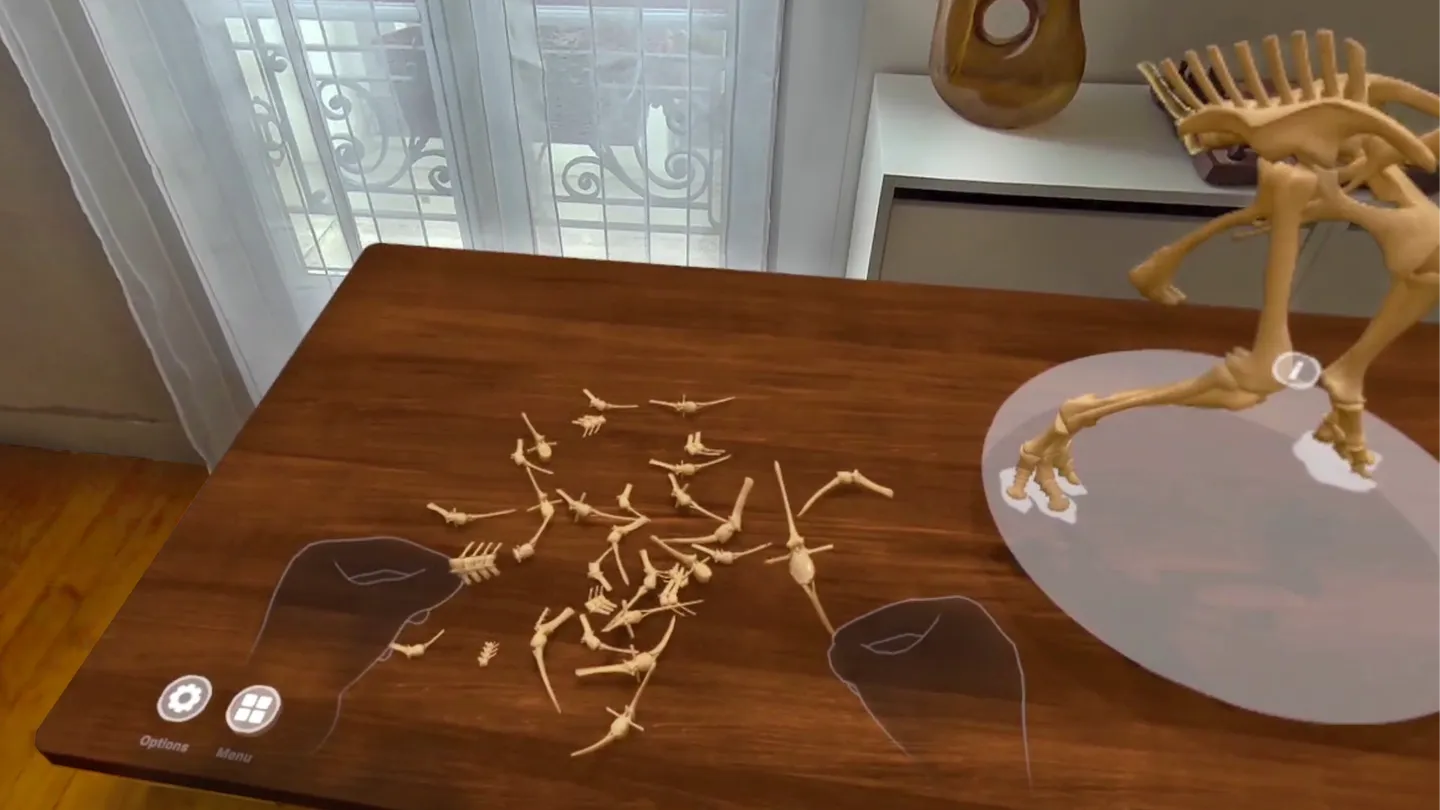 Meta Quest 游戏《拼接恐龙》Le Dino Labo