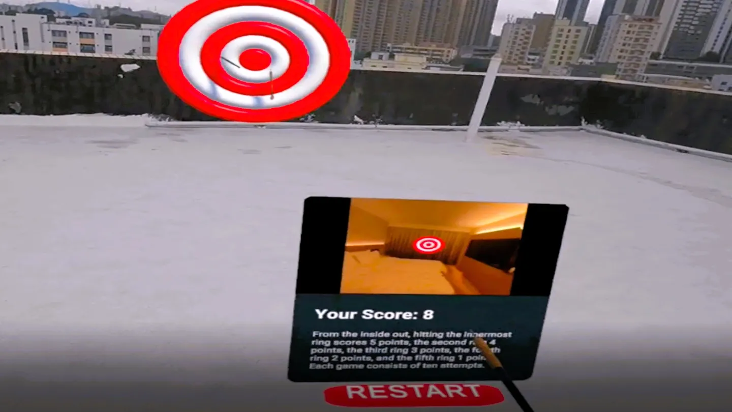 Meta Quest 游戏《标靶》MRDart