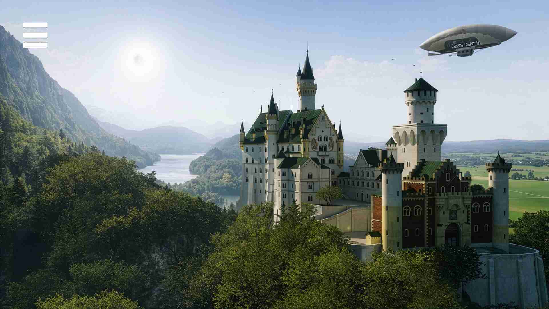 路德维希二世 - 虚拟:新天鹅堡(Ludwig II - Virtual: Neuschwanstein)