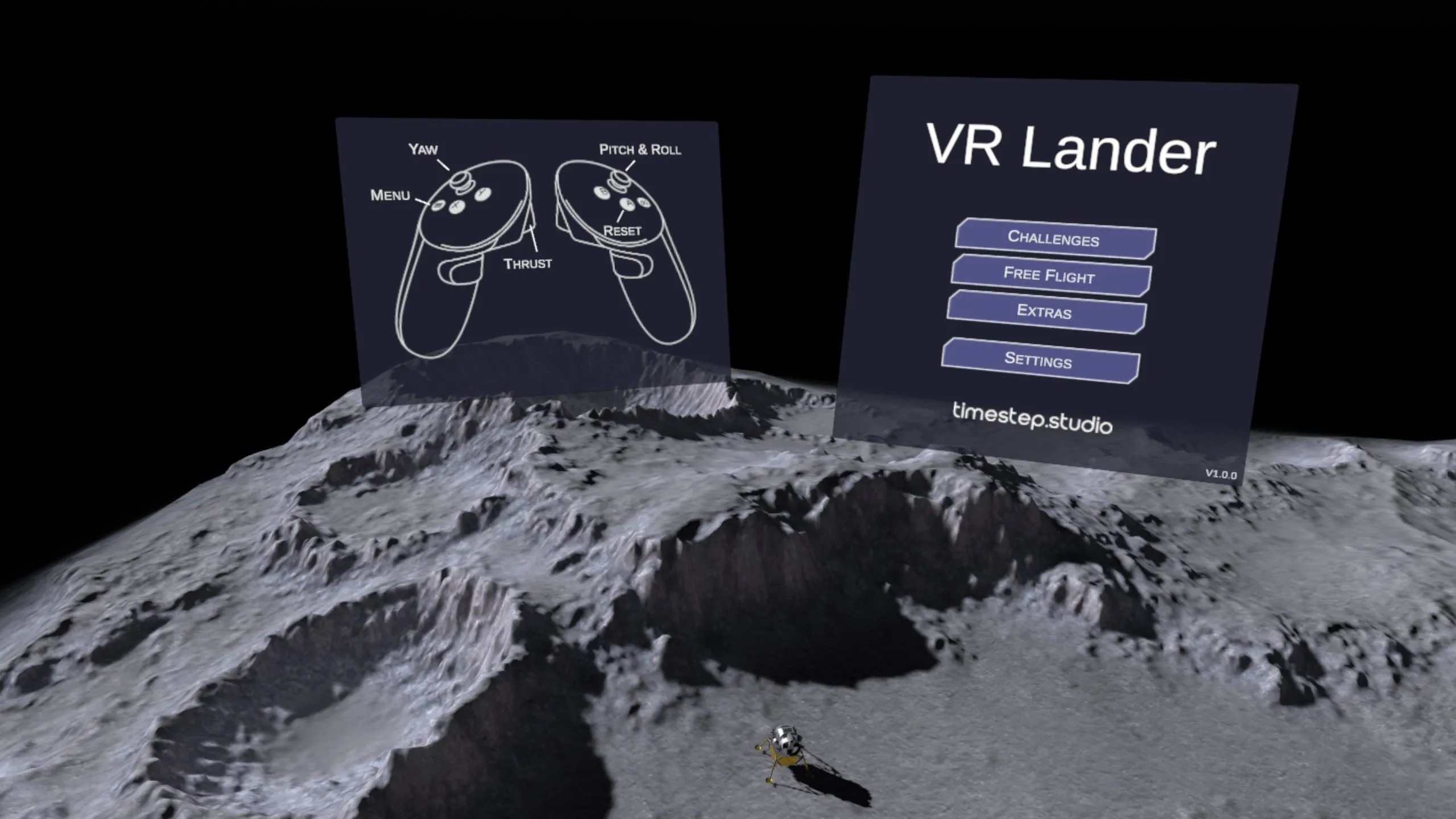 Meta Quest 游戏《VR着陆器》VR Lander