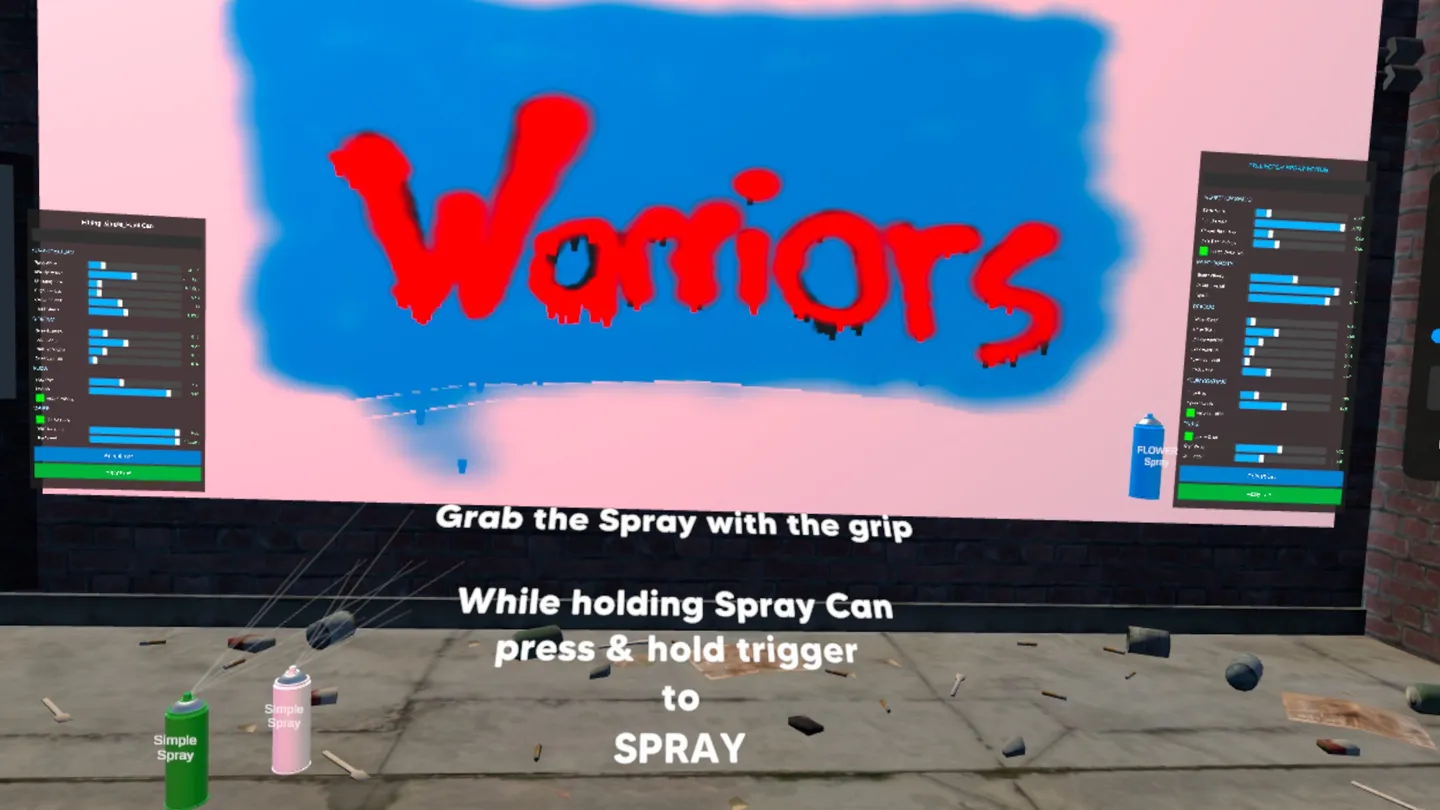 Meta Quest 游戏《喷涂》SPRAY