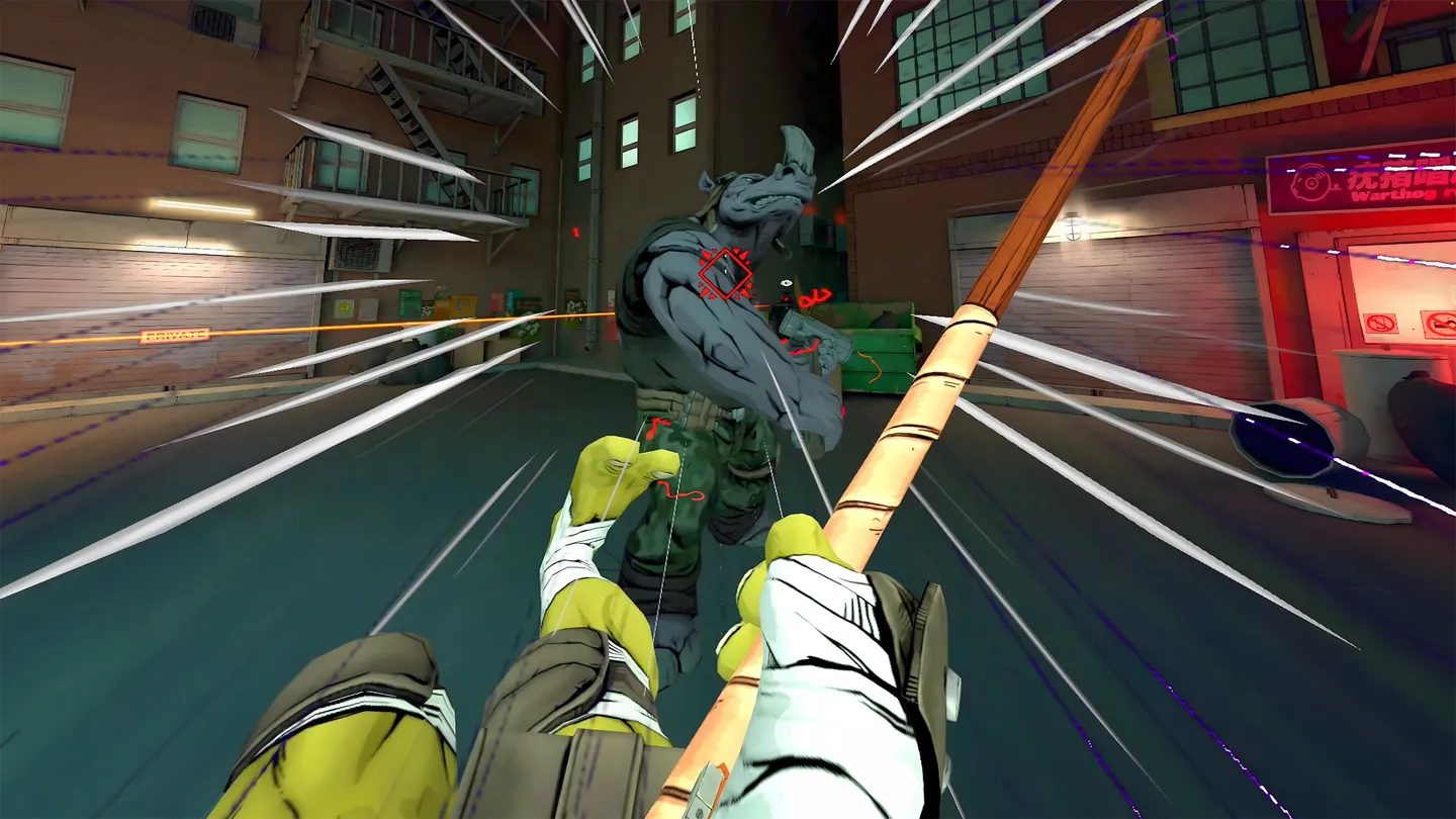 Meta Quest 游戏《忍者神龟帝国城》Teenage Mutant Ninja Turtles Empire City