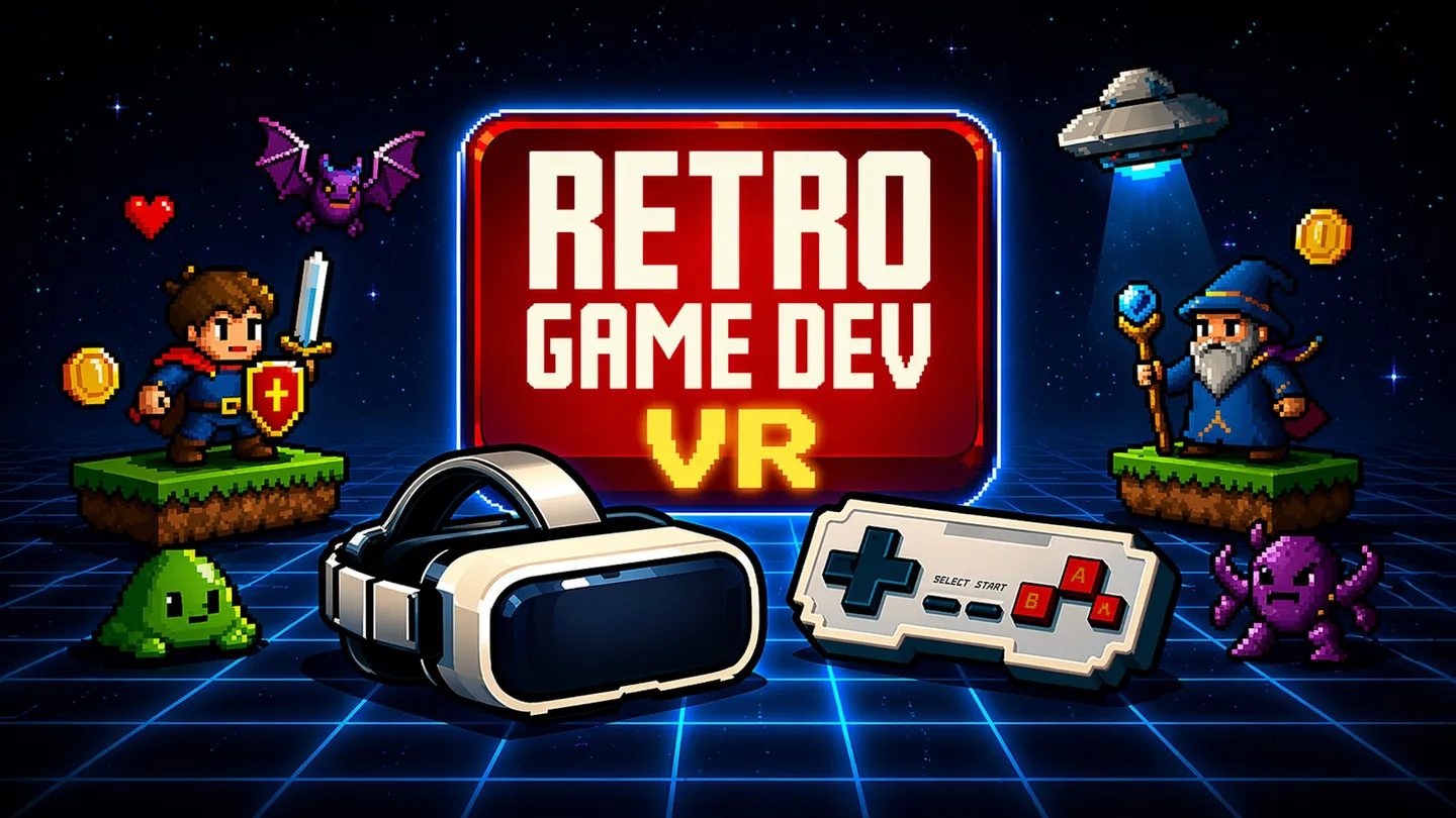 Meta Quest 游戏《复古游戏开发 VR》RetroGameDev VR