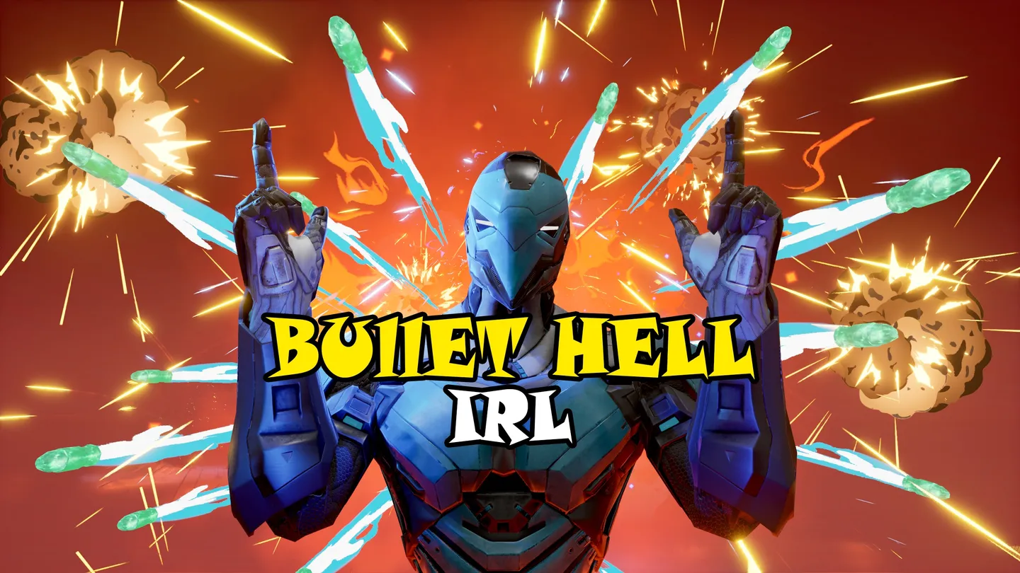 Meta Quest 游戏《弹幕地狱》Bullet Hell IRL