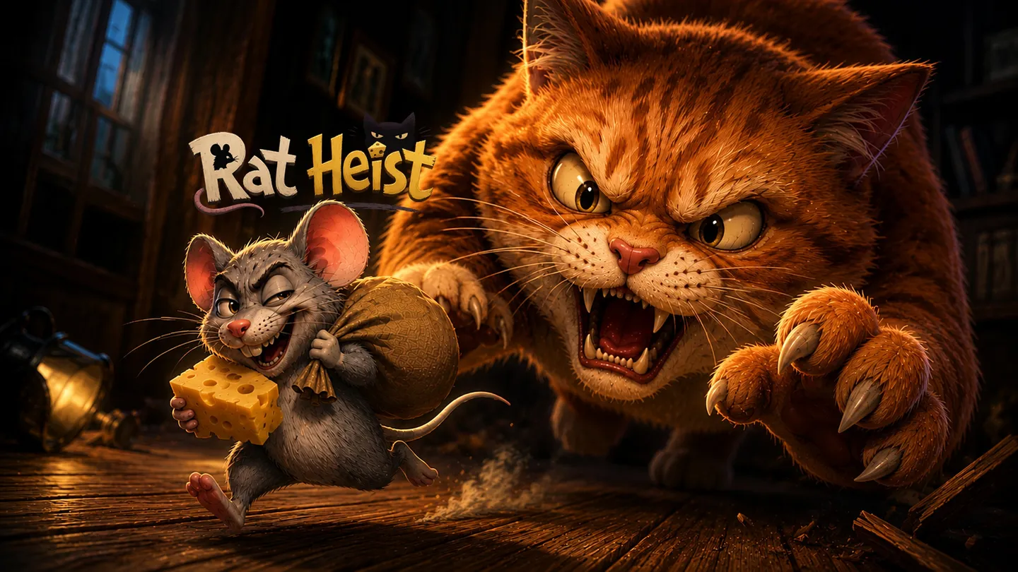 Meta Quest 游戏《老鼠劫案》Rat Heist