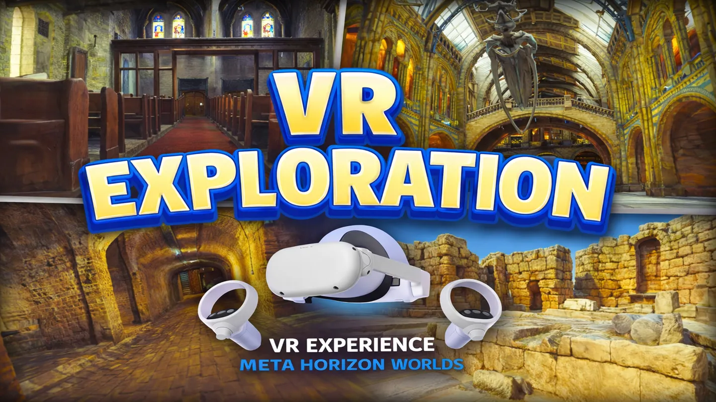 Meta Quest 游戏《3D扫描探索者:VR环境》3D Scan Explorer: VR Environments
