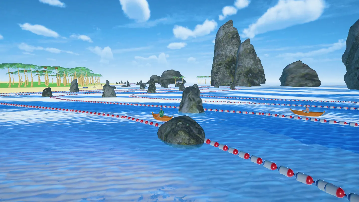 Meta Quest 游戏《波浪划船》Wave Racer VR