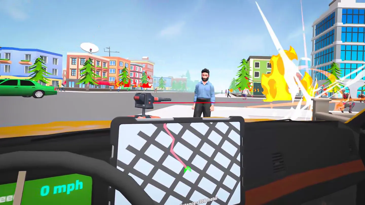 Meta Quest 游戏《恐怖出租车VR》Terror Taxi VR