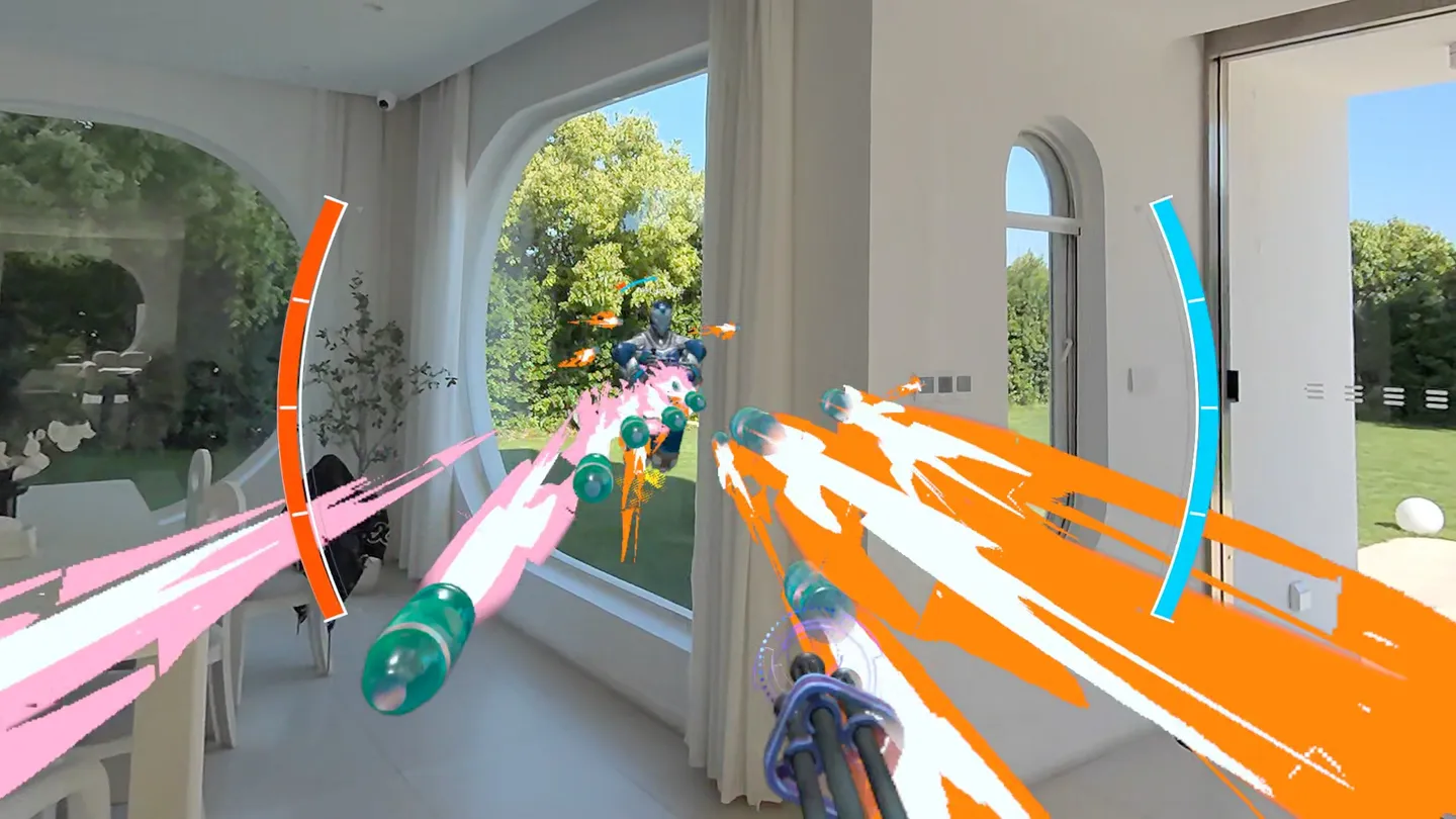 Meta Quest 游戏《弹幕地狱》Bullet Hell IRL