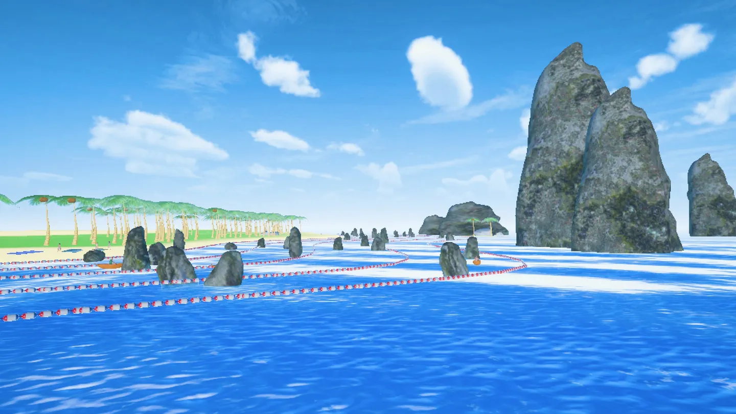 Meta Quest 游戏《波浪划船》Wave Racer VR