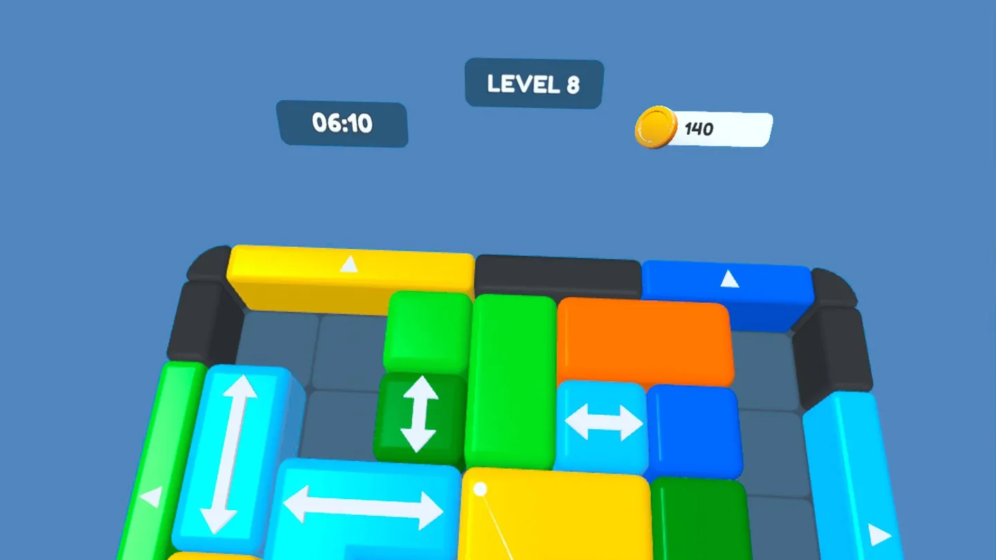 Meta Quest 游戏《解除堵塞》Unblock Jam