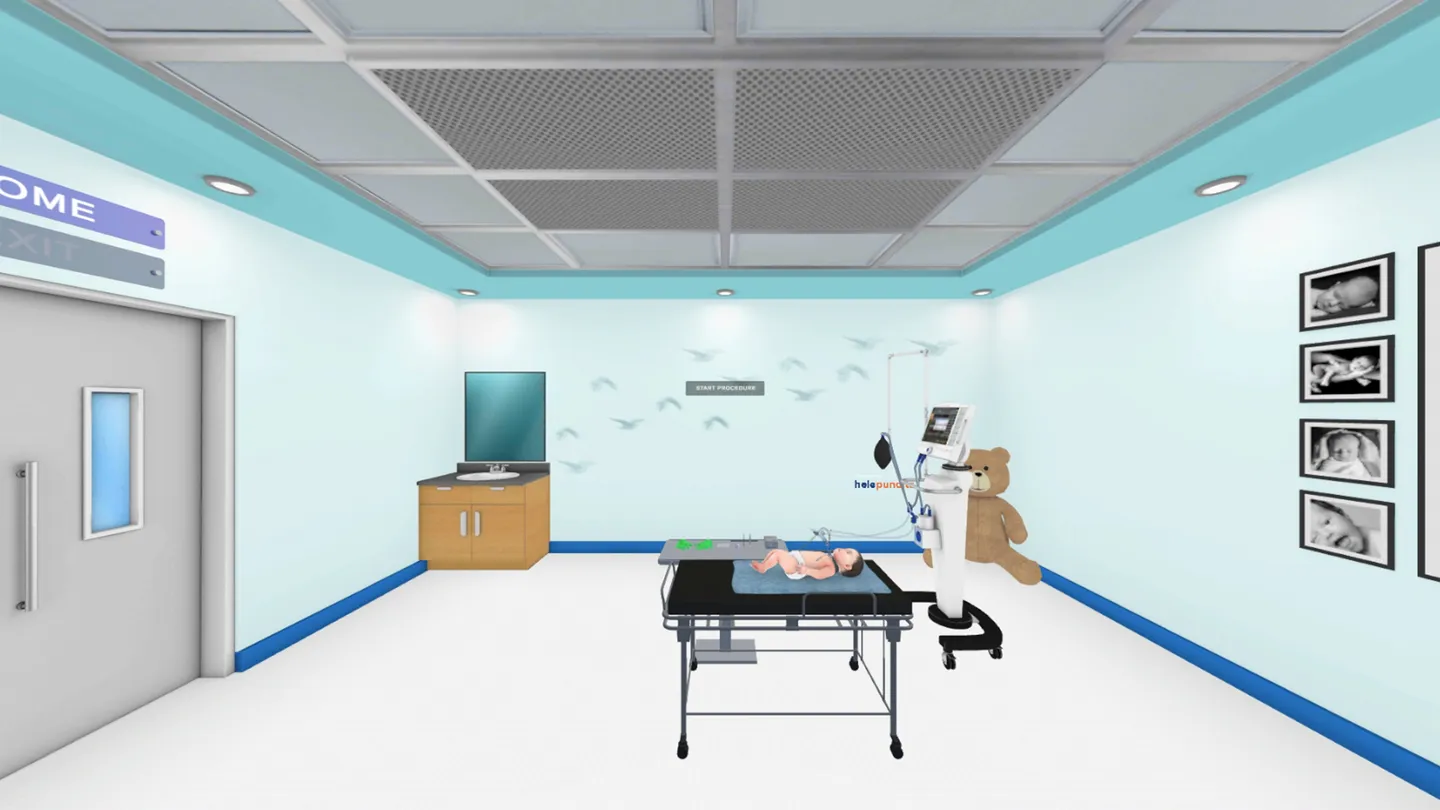 Meta Quest 游戏《气管切开固定带更换》Trach Tie Change – Infant