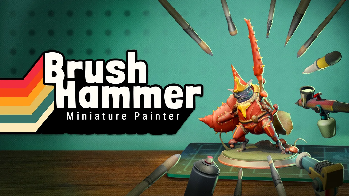 Meta Quest 游戏《微缩模型画家》BrushHammer Miniature Painter