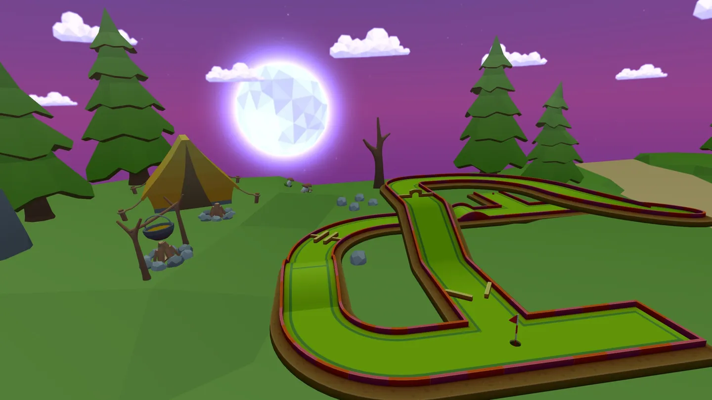 Meta Quest 游戏《小高尔夫》VR Mini Golf