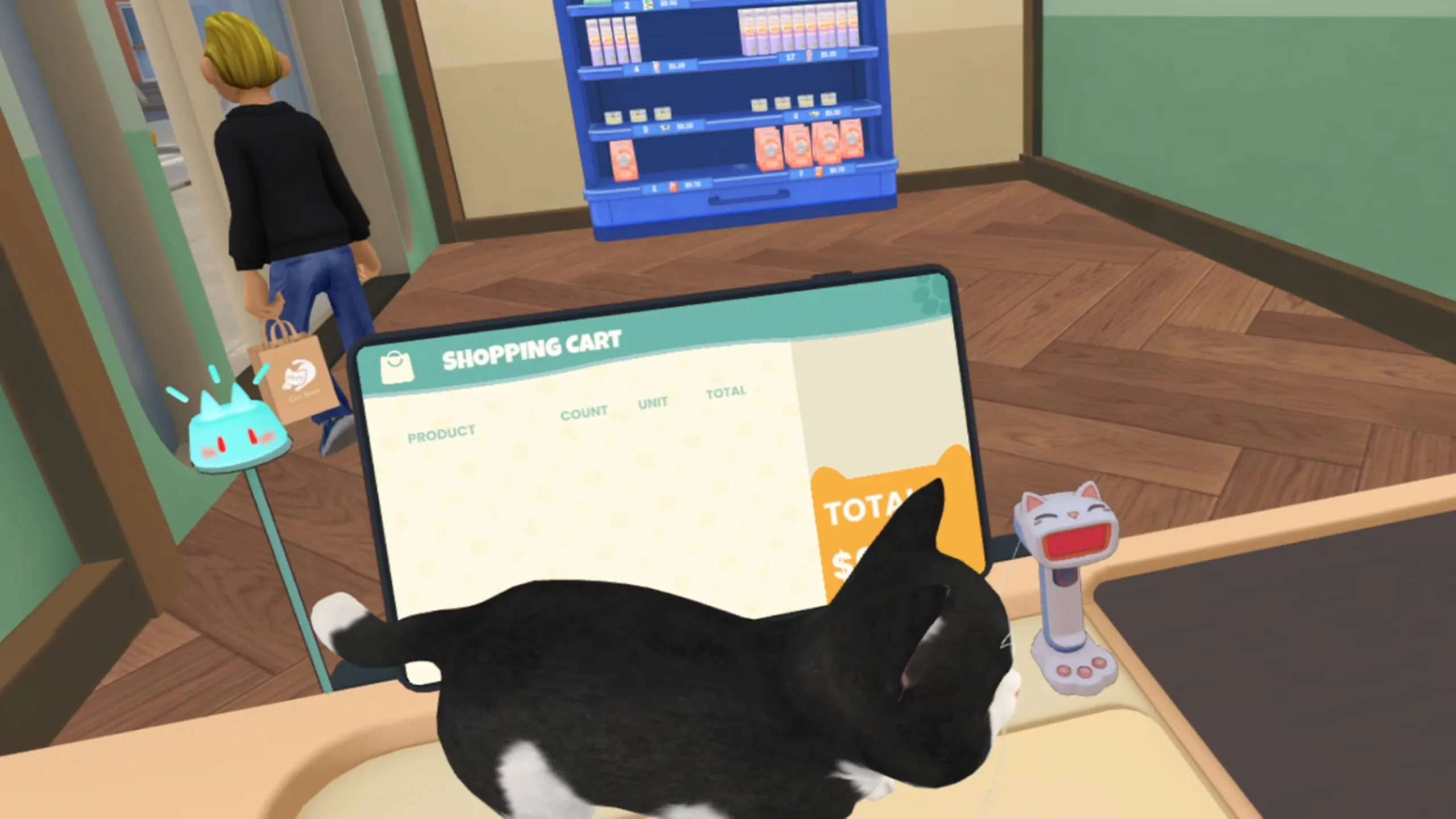 Meta Quest 游戏《猫咪商店模拟器》Cat Shop Simulator: Meow Mart