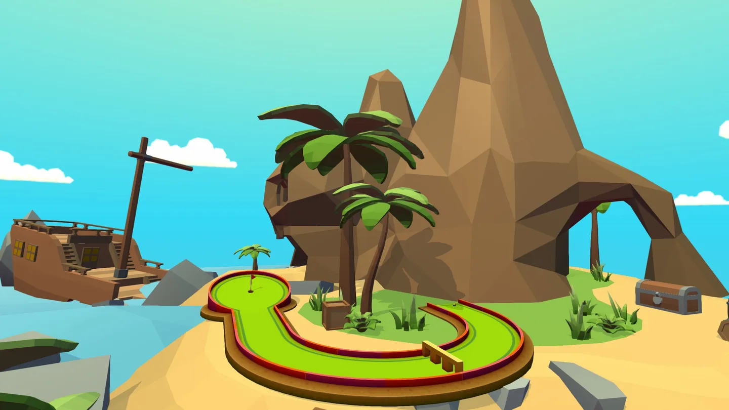 Meta Quest 游戏《小高尔夫》VR Mini Golf