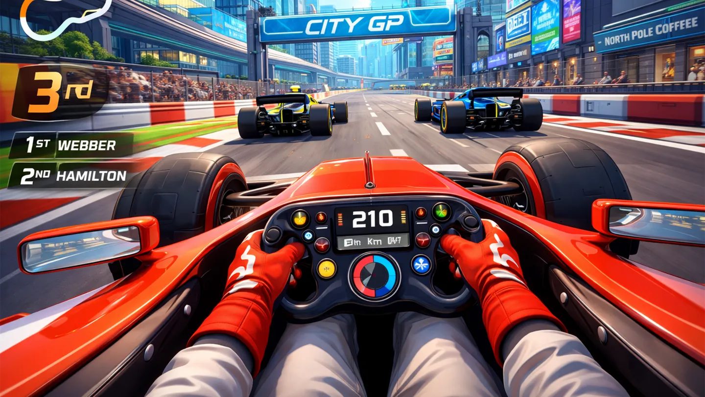 Meta Quest 游戏《方程式X赛车1F锦标赛》Formula X Car Racing 1F Championship