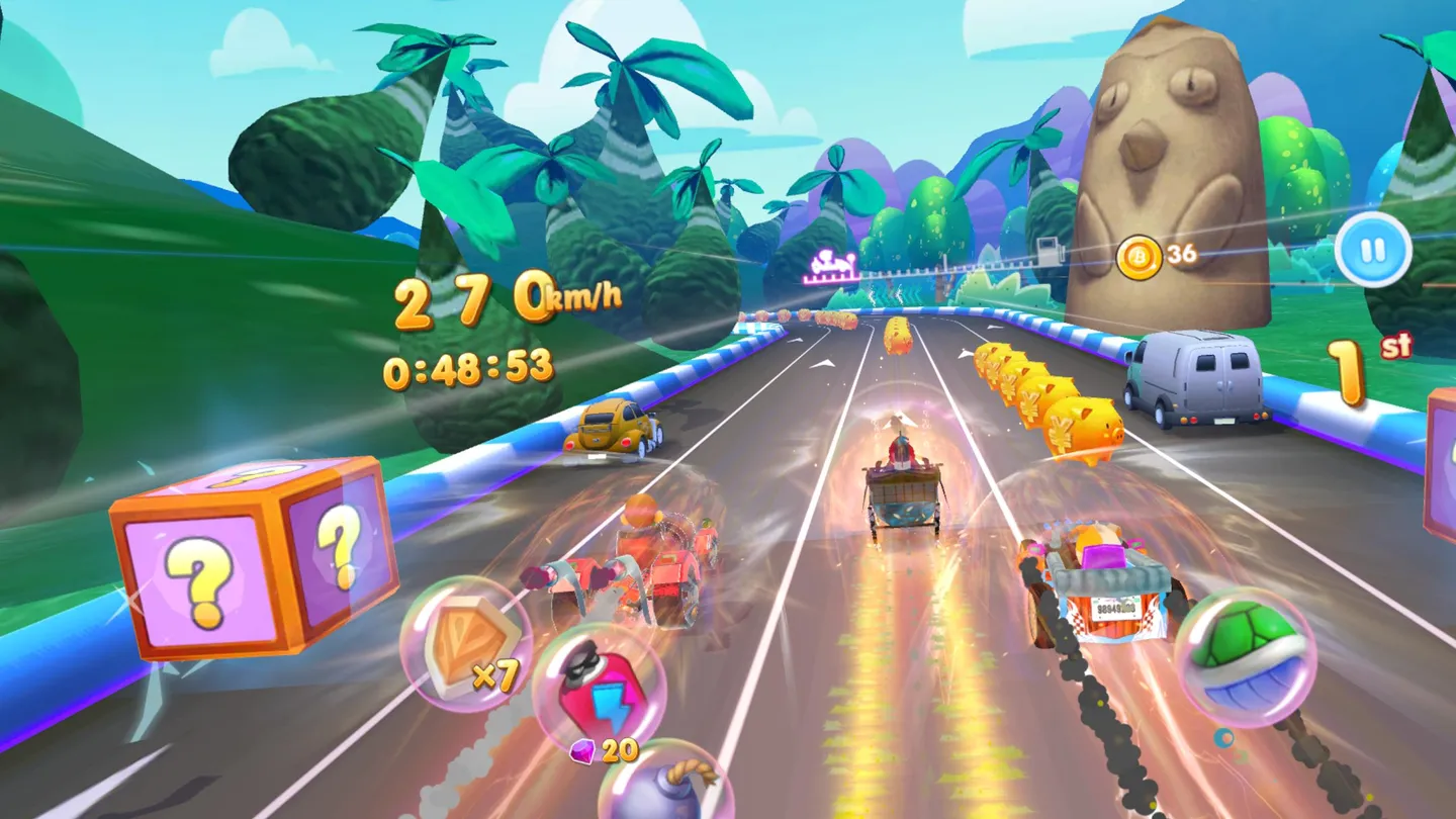 Meta Quest 游戏《卡丁车格斗赛》Kart Racing Combat