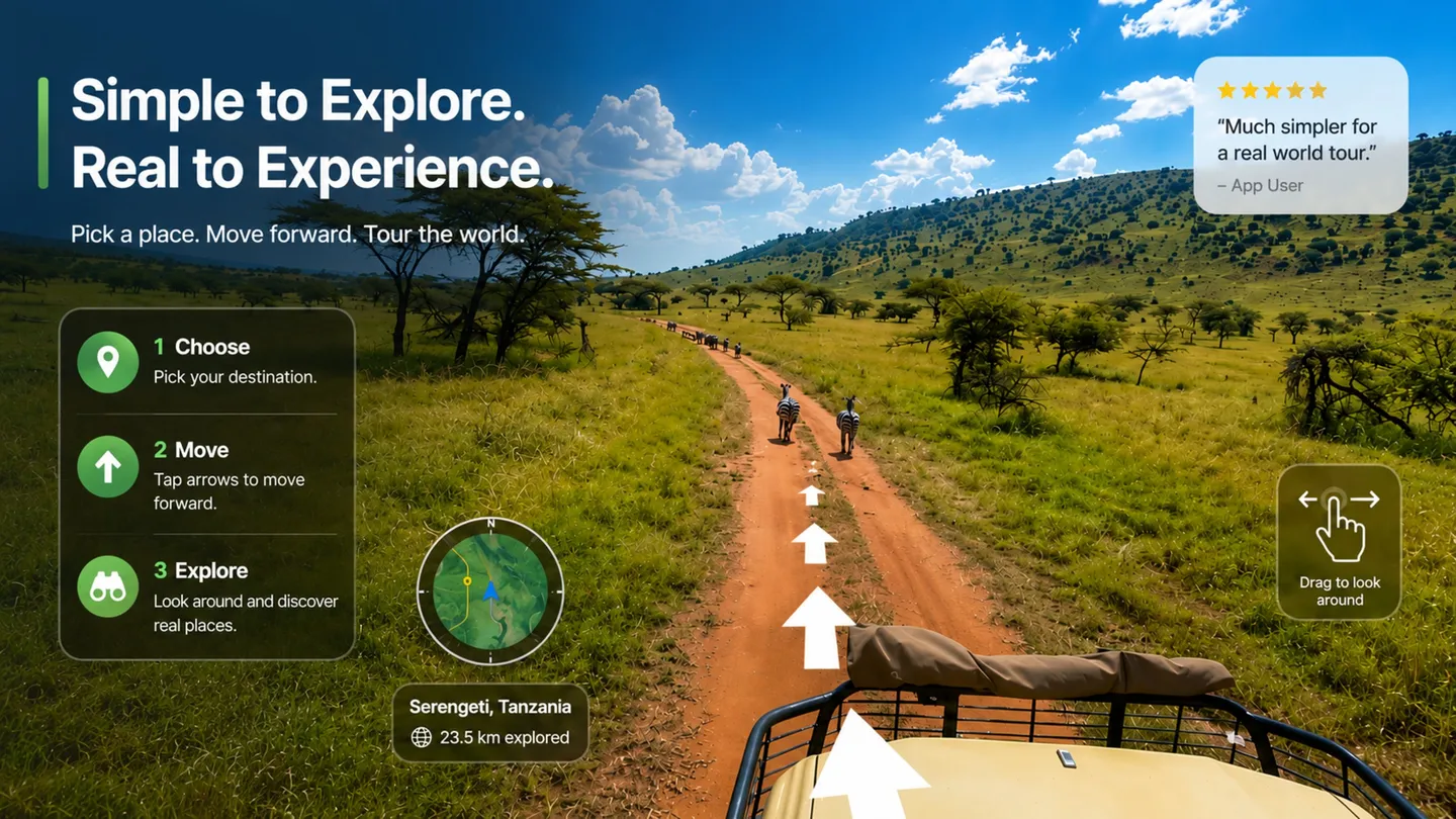 Meta Quest 游戏《VR 旅行与世界探索》WanderEarth VR Travel World Explorer