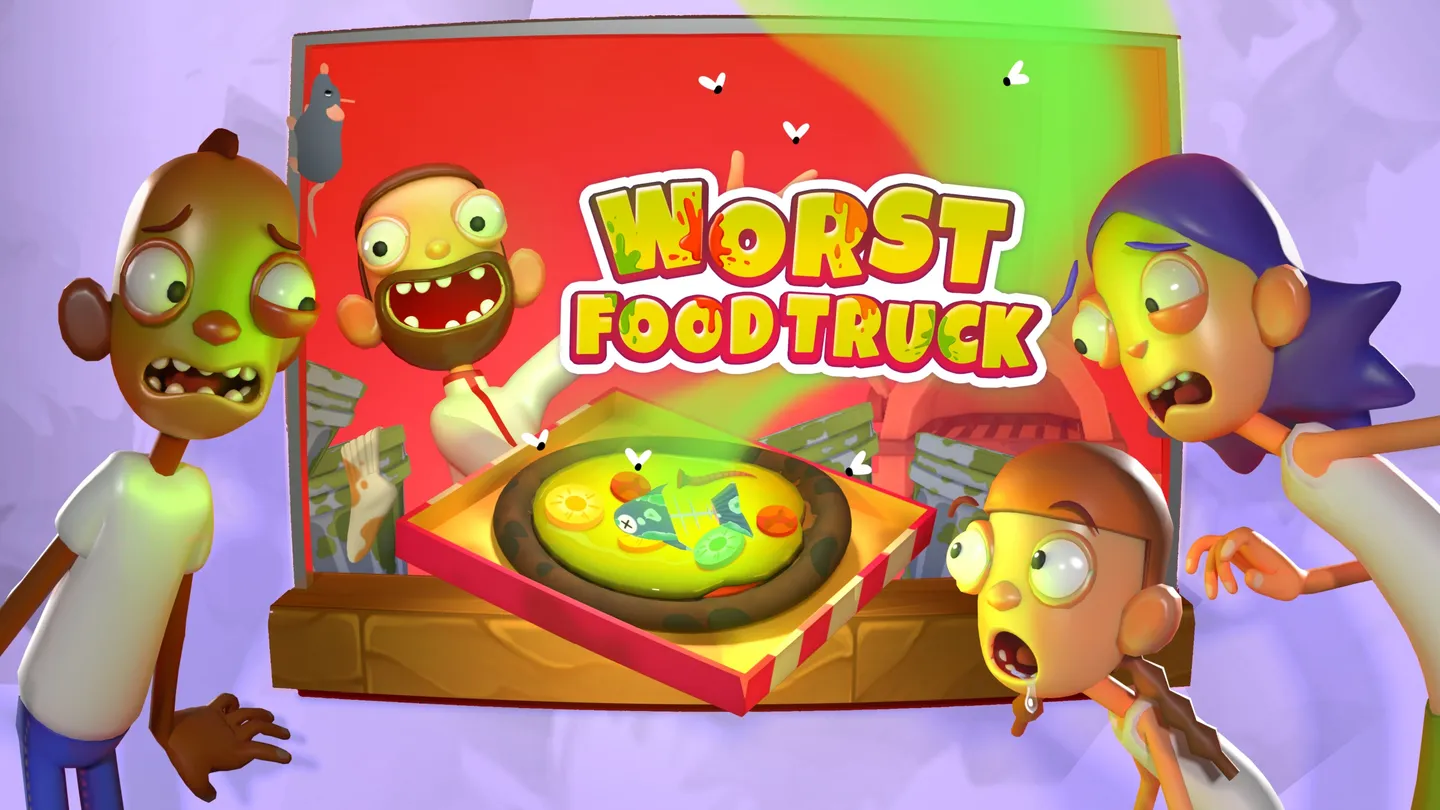 Meta Quest 游戏《最差劲的餐车》Worst Food Truck Cooking game