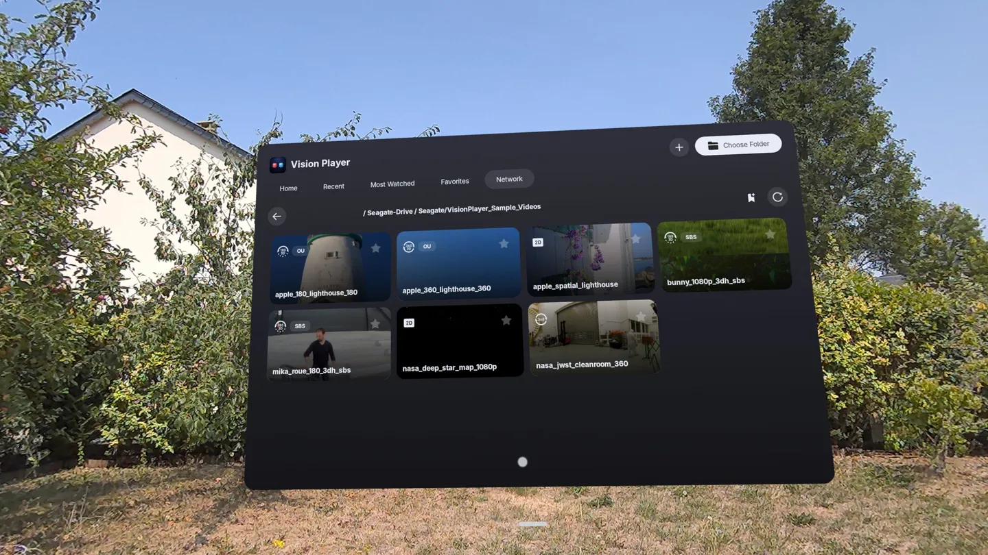 Meta Quest 游戏《视觉VR播放器》Vision Player Pro: VR Video Player