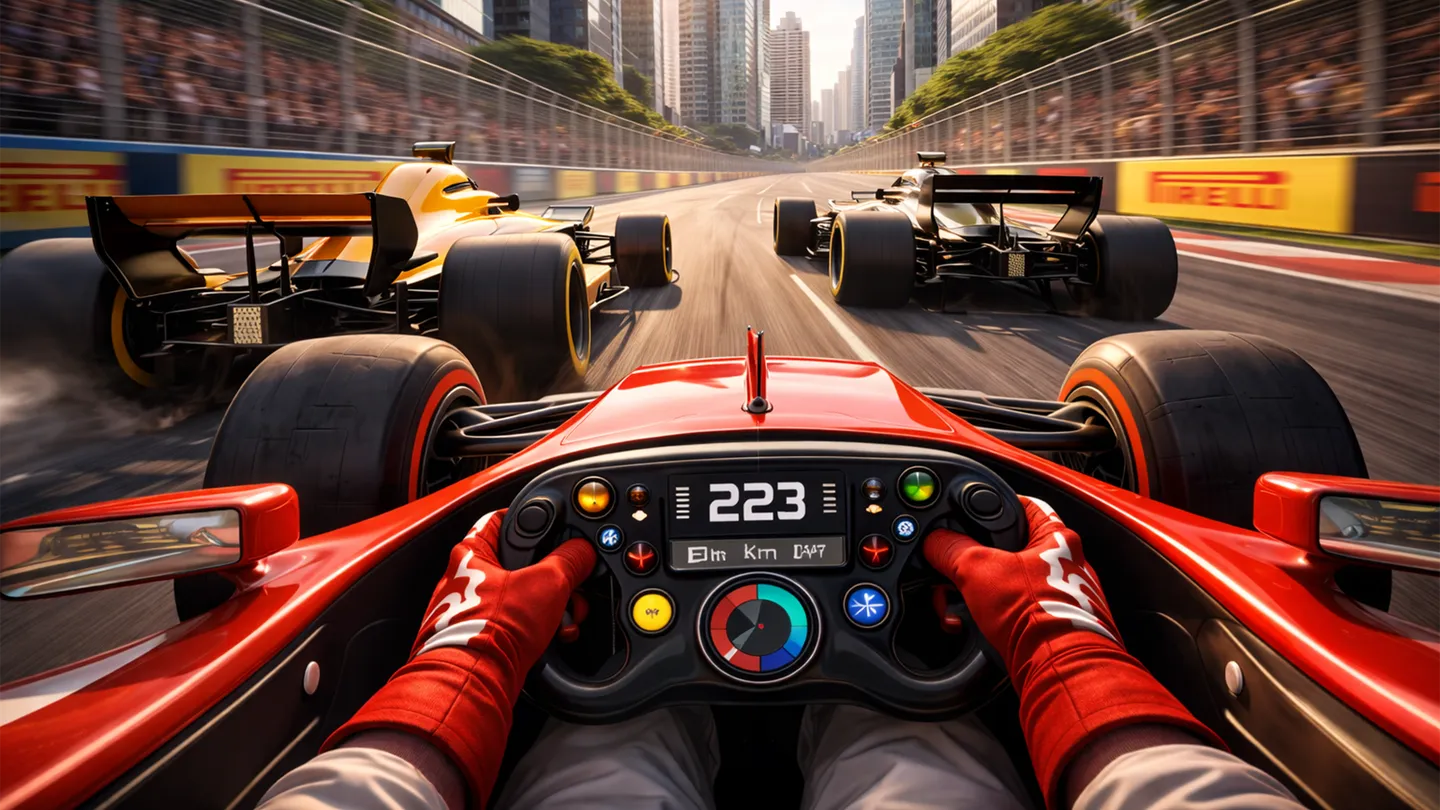 Meta Quest 游戏《方程式X赛车1F锦标赛》Formula X Car Racing 1F Championship