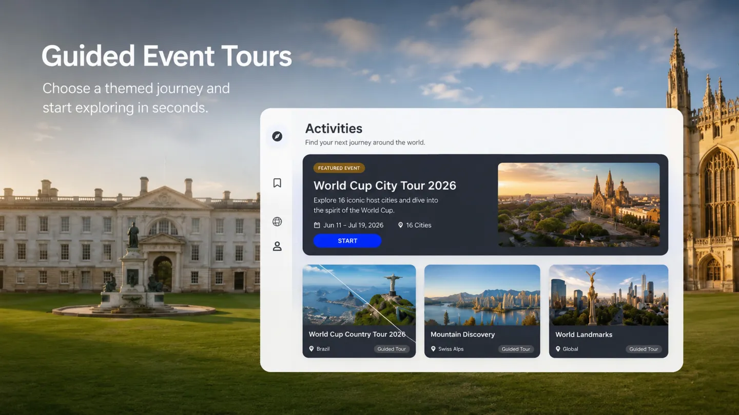 Meta Quest 游戏《VR 旅行与世界探索》WanderEarth VR Travel World Explorer