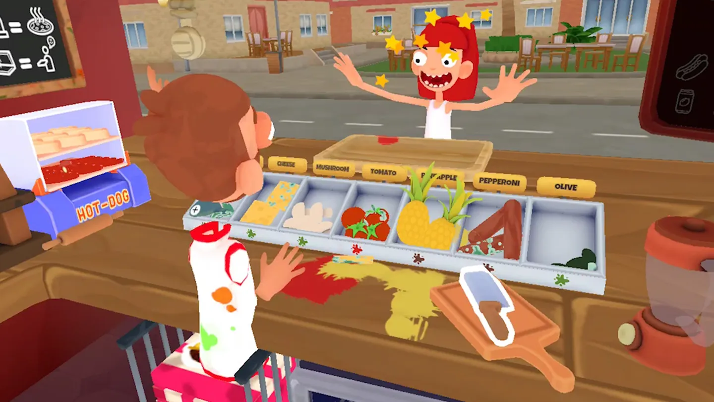 Meta Quest 游戏《最差劲的餐车》Worst Food Truck Cooking game
