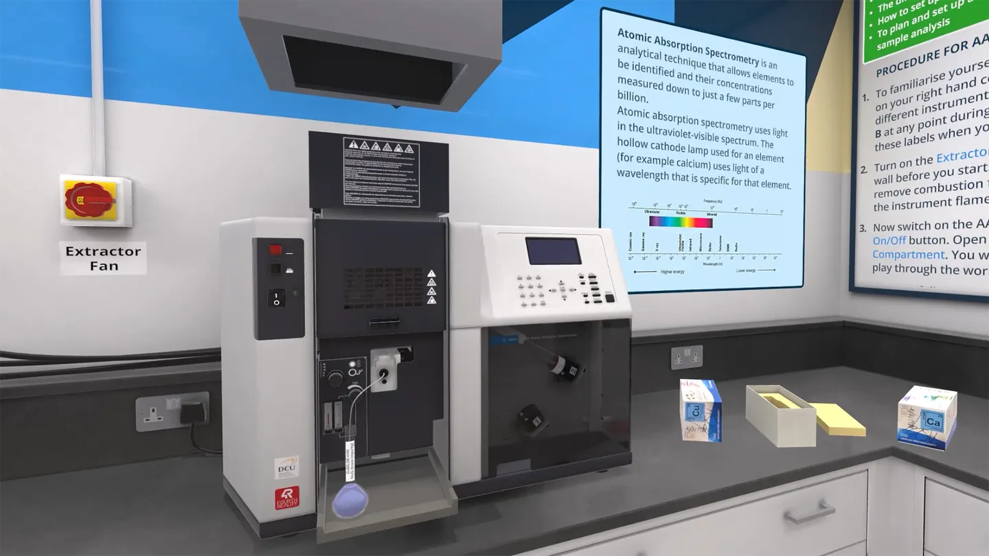 Meta Quest 游戏《沉浸式化学实验室》Immersive ChemLab - AAS