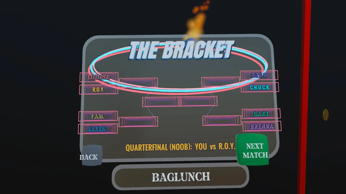 Meta Quest 游戏《墙壁破坏者》WALLBANGERS: Racquetball VR