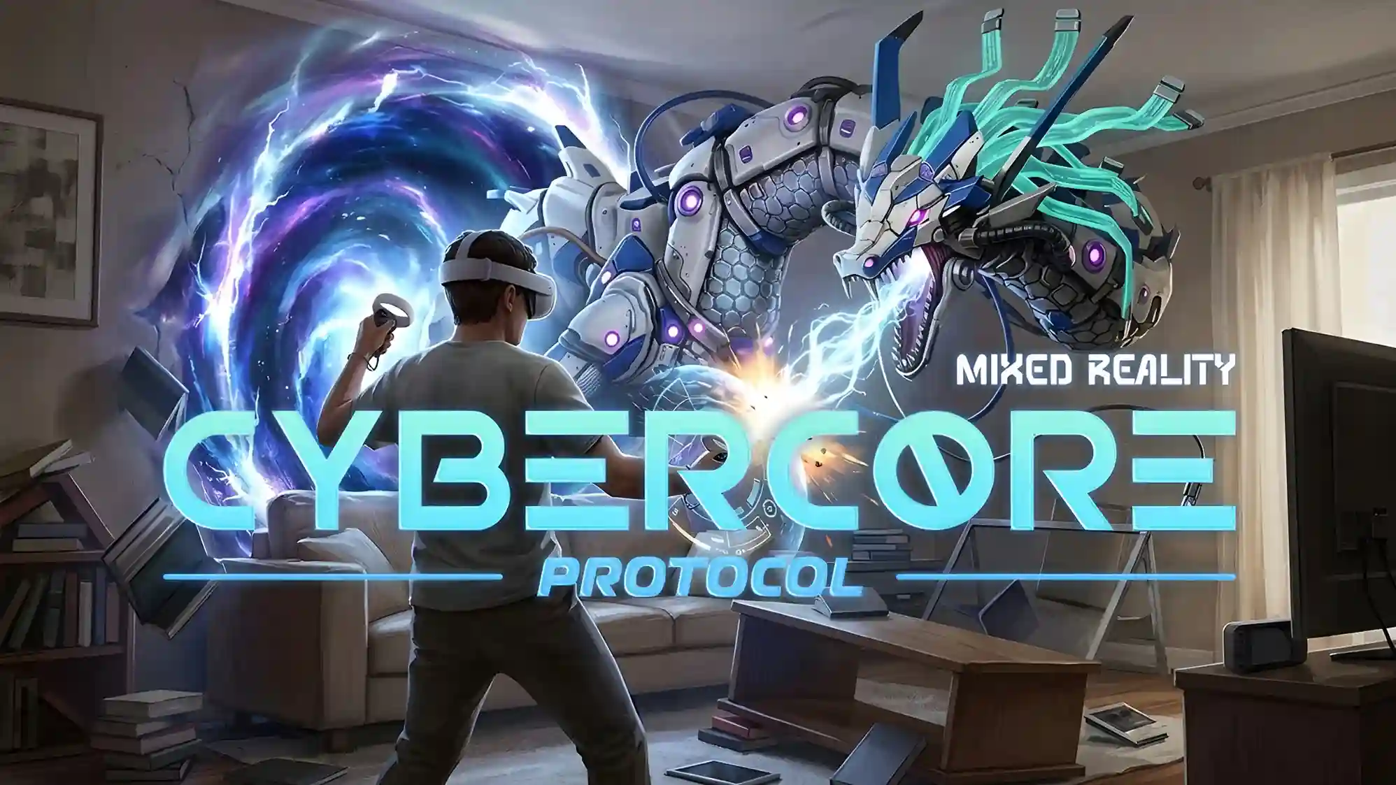 Meta Quest 游戏《核心网络协议》Cybercore Protocol – Mixed Reality