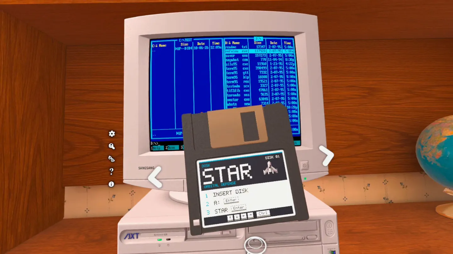 Meta Quest 游戏《复古电脑桌模拟器》DOSK - Retro PC Desk Simulator