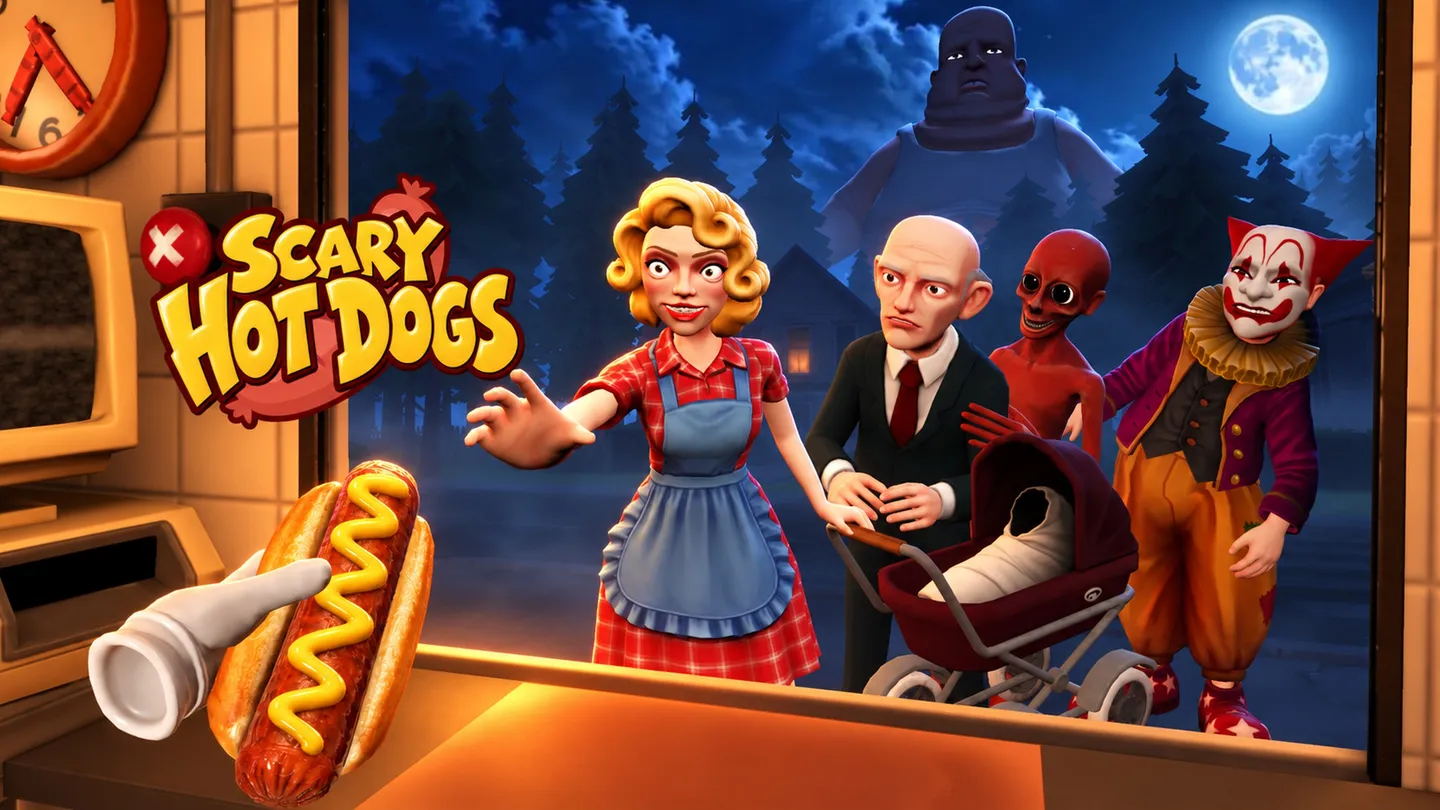Meta Quest 游戏《恐怖热狗》Scary Hot Dogs